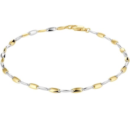 Bicolor Gouden Armband 2 4208433