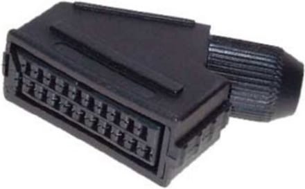 Scart (v) connector / zwart