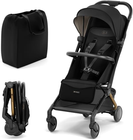 Kinderkraft PILOT 2 - Buggy - Tot 22 kg - Handbagageformaat - Compact Inklapbaar - Zwart