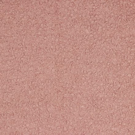 10 meter bouclé stof - Rose - 150cm breed