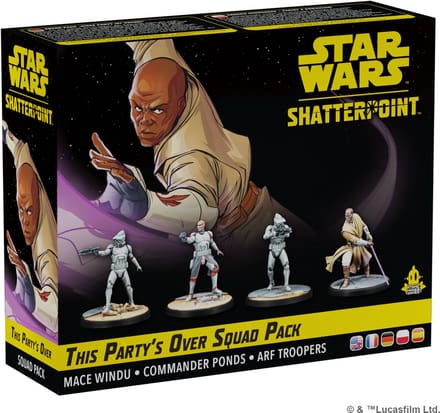 Figurine Atomic Mass Games Star Wars - Shatterpoint : La Fête est Finie