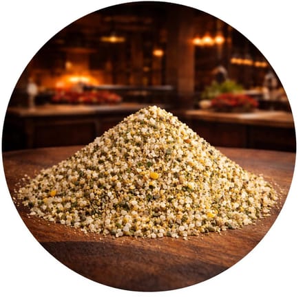 De Kruidenbaron - Salt Pepper Garlic rub de luxe (SPG) kruidenmix - strooibus 300 gram