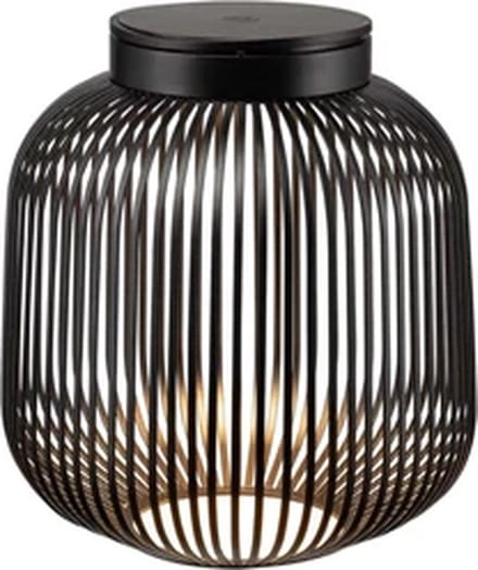 Blomus Lito Led mobiele lamp D27.5cm H30.5cm zwart