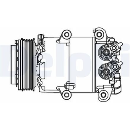 Airco-compressor DELPHI CS20466