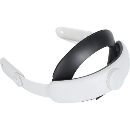 Sangle de tête VR Confortable Réglable Réduit la Pression Remplacement Bandeau VR Accessoires pour Meta white