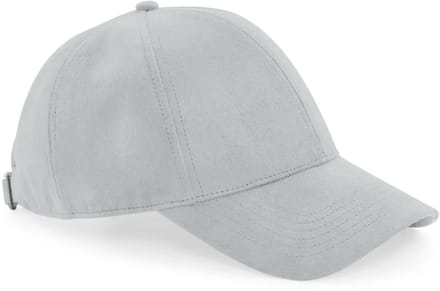 6-panel faux suède baseballpetje Beechfield