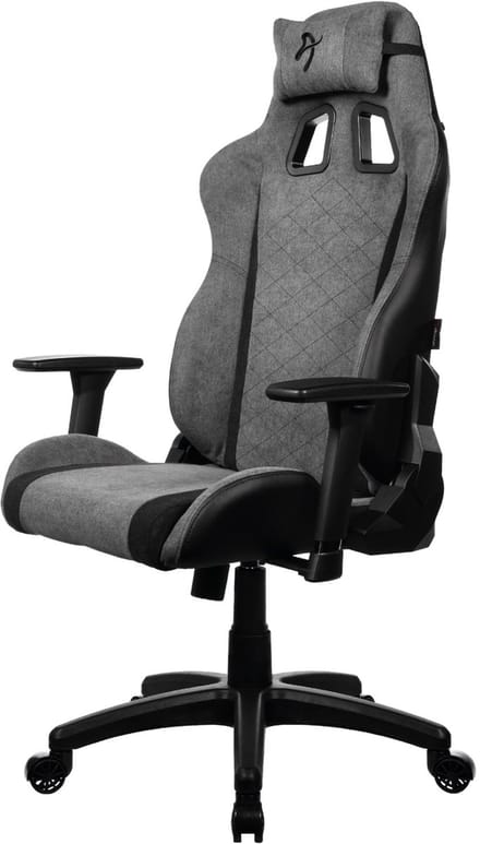 Arozzi Avanti Gamingstoel - Soft Fabric™ - Asgrijs