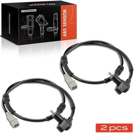 Frankberg 2x ABS Sensor Achteras Links Rechts voor Peugeot 607 9D 9U