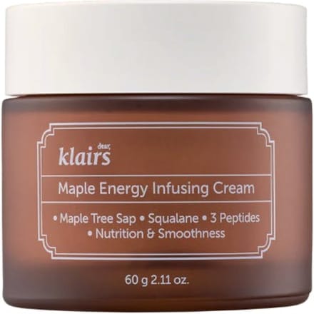 Klairs, Crème Infusée à l'Énergie d'Érable, 60G(2.11Oz) brown