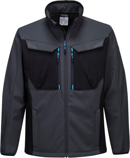 Waterdichte en winddichte softshell werkjas met reflectie