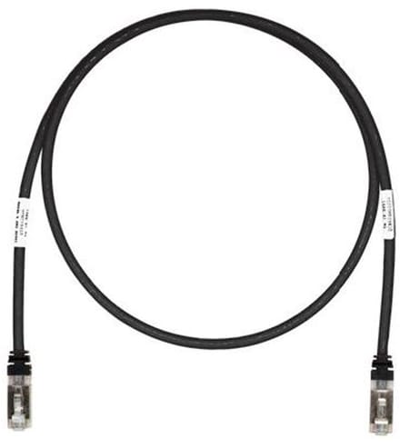 Panduit 1.5m RJ45 Cat6a S/FTP netwerkkabel Zwart 1,5 m S/FTP (S-STP)