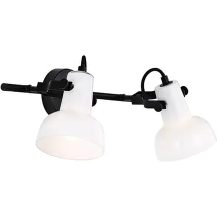 Nordlux Plafondspot Parson Zwart Wit 2xe14