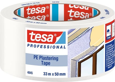 tesa PE 04845-00001-00 Gipstape tesa Professional Wit (l x b) 33 m x 50 mm 1 stuk(s)