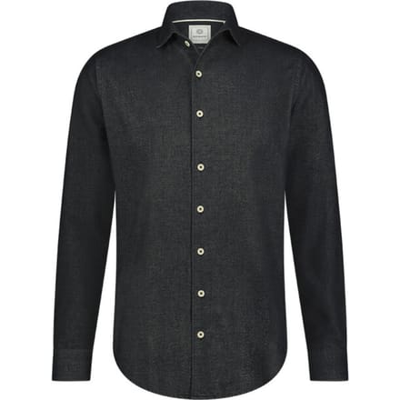 Blue Industry Overhemd Flannel Black (4204.42)