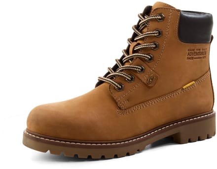 camel active Veterlaars met ritssluiting aan de zijkant - Maat womenswear-41 - Bruin