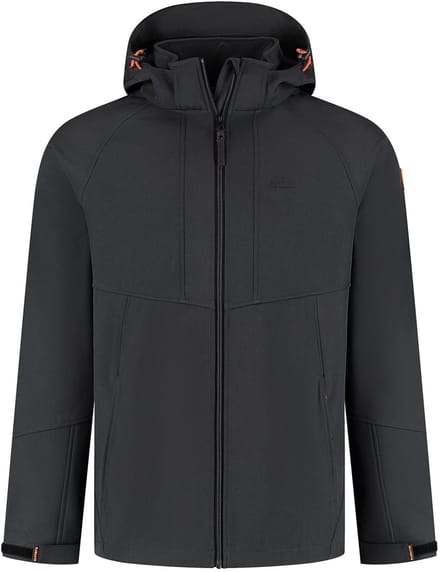 Kjelvik Outdoorjas Rik Zwart
