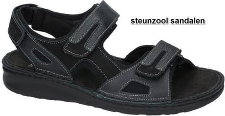 Fidelio Hallux -Heren - zwart - sandalen - maat 41