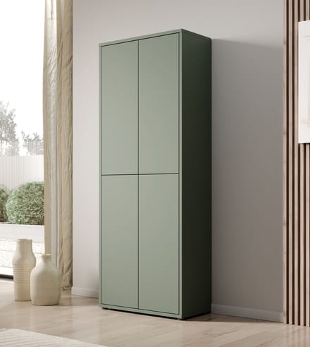 Meubella - Schoenenkast Amber - Groen - 75 cm