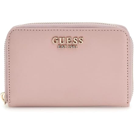 GUESS Portemonnee Laurel Zip Around Wallet Rose Roze