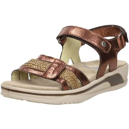 Wolky Fantom Elite Sandalen Plat - brons - Maat 43