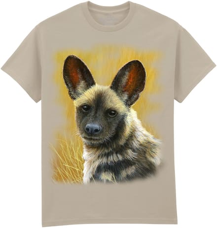Wilde Hond Wild Dog Pup The Coloured House T-shirt M