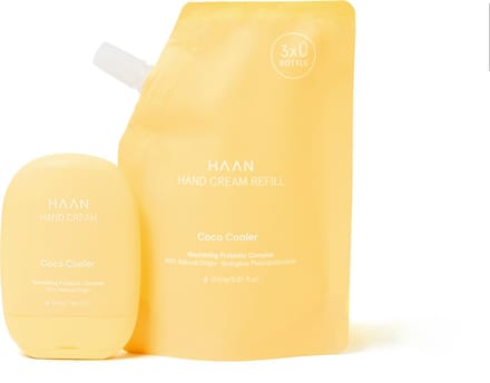 HAAN Handcrème + Refill Coco Cooler - Navulzak - Navulling - 50ml/150ml