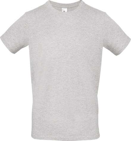 Classic E150 T-shirt B&C Collectie Ash Grey Maat M
