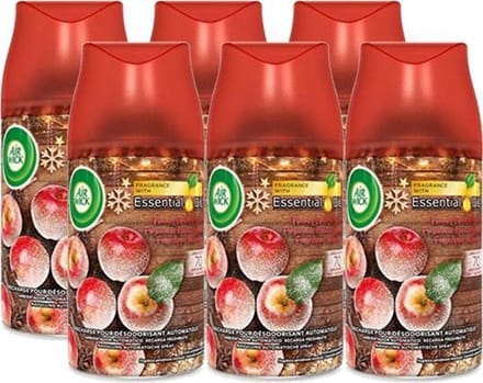 Airwick Freshmatic Navulling Frisse Appel & Kruiden 6x250ml - 3665468300641