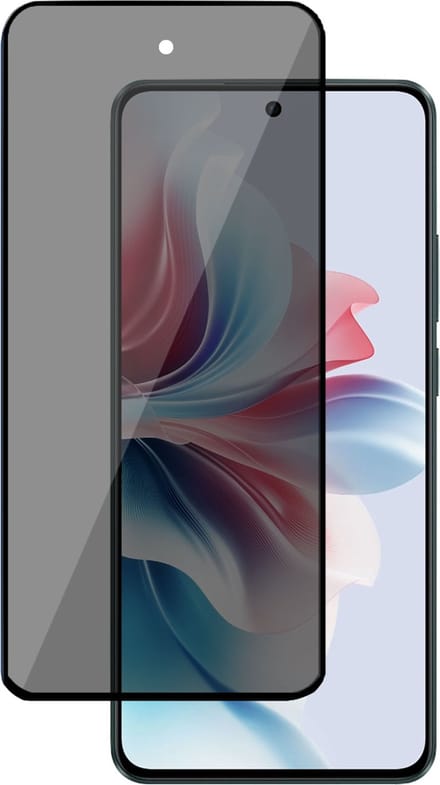 Privé Screenprotector geschikt voor OPPO Reno 11F Screenprotector - Privacy Beschermglas - Privacy Proteqt+