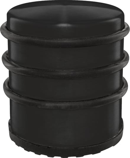 Protect-it Deurstopper/deurbuffer - 1x - D77 x H70mm - 1,15kg - RVS - premium - zonder montage