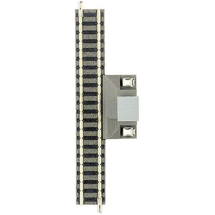 N Fleischmann Piccolo (met ballastbed) 9108 Aansluitrails, Recht 111 mm 1 stuk(s)