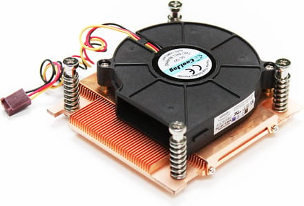 1 U Copper CPU Cooler Cooljag JAC72LC/ OAK-7 P4 Socket Intel Pentium 4 Socket 775