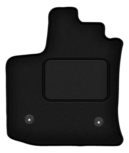 Bestuurdersmat zwart voor: Dacia Lodgy 7-zits (2012-)