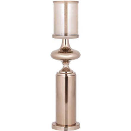 PTMD - Windlicht Rodire - Bruin - 11x11x46cm