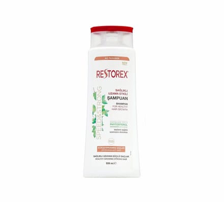 Restorex Speed & Strong Shampoo voor droog haar 500ml - Herbal shampoo - Bio shampoo - haarverzorging