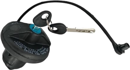 Afsluitbare Tankdop - Brandstoftank Accessoire - Auto Onderhoud - Met 2 Sleutels - 110 g - Zwart