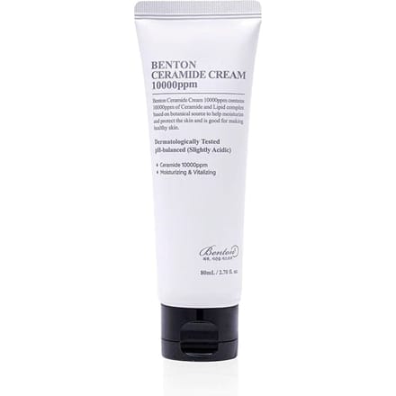 Benton, Ceramide Cream 10,000 ppm, 2.7 fl oz (80 ml) white