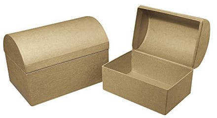 Papiermaché Box 18x12x12,5 cm - FSC Gerecycled