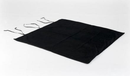 Foulard / auto kleed bonfire zwart
