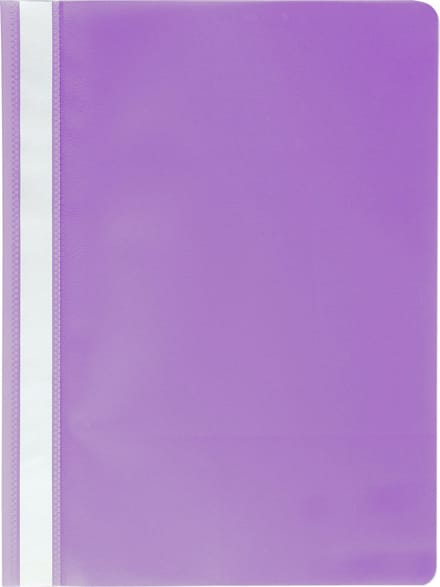 Exacompta 25x Snelhechtmap PP standaardkwaliteit - A4 - Purper - 449218B