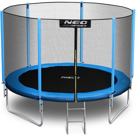 Tuintrampoline 10ft/312cm met extern net en ladder Neo-Sport