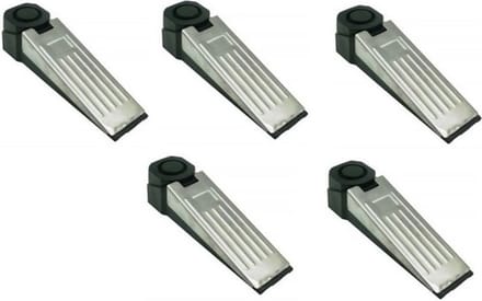Benson Deurwig - 5x - anti inbraak alarm - deurstopper - 100 dB - 6 x 4 cm