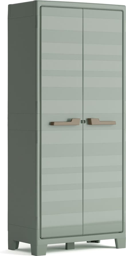 Planet Outdoor multispace opbergkast - 44x80x182cm - Licht grijs