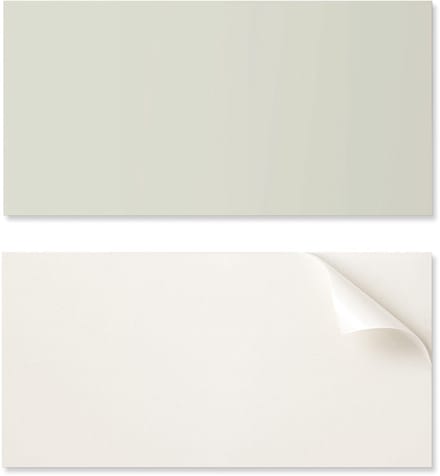 Vinyl wandtegels met print voor de eetkamer, lichtbeige, 6x60x30 cm