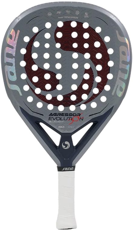 Paddle racket Sane Padel Agressor Bluelight