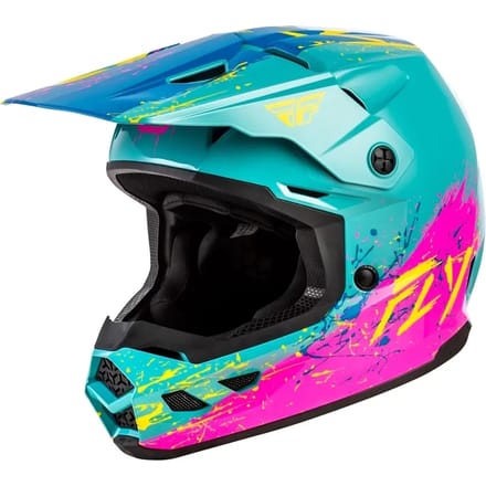 Kindermotorhelm Fly Racing Kinetic Drip