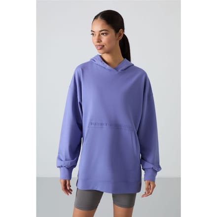 Overmaat Hoodie met Print