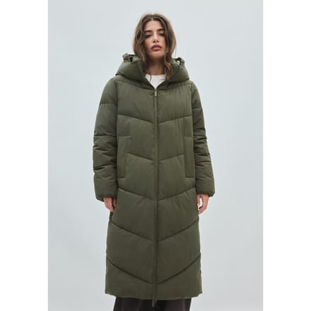 Stradivarius Basis gewatteerde jas  Kaki S