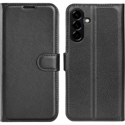 Amorus Samsung Galaxy A57 Bookcase Hoesje Zwart