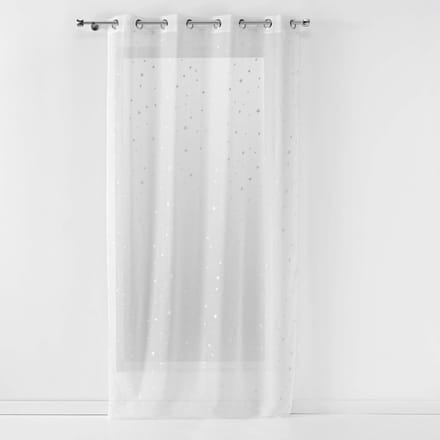 Glasgordijn 140 cm x 240 cm Stars - Glow In The Dark
